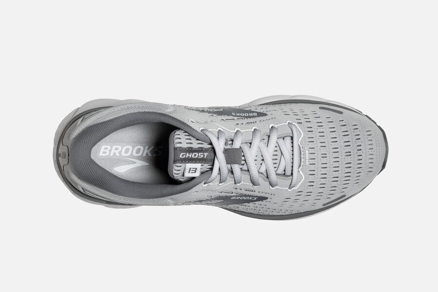 Brooks Running Shoes - Ghost 13 Road Womens - Grey - CSB-973412